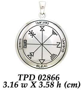 First Pentacle of Jupiter Solomon Seal Pendant TPD2866 - Jewelry